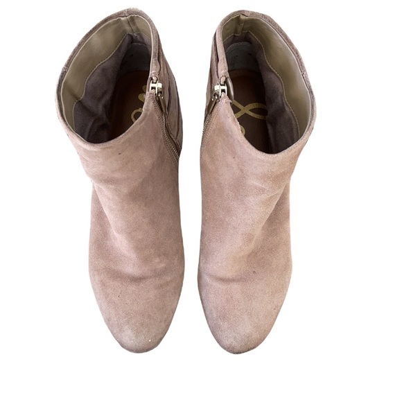 SAM EDELMAN “Lucca” brown buckle booties Size 8 - Picture 3 of 13